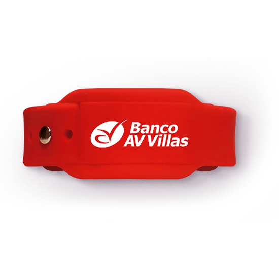 Manilla para pagos sin contacto del Banco AV Villas