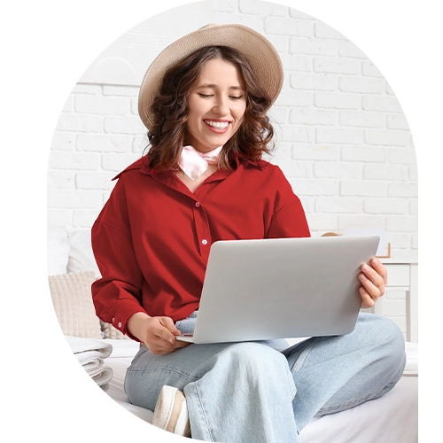 mujer compra cartera de credito de libre inversion