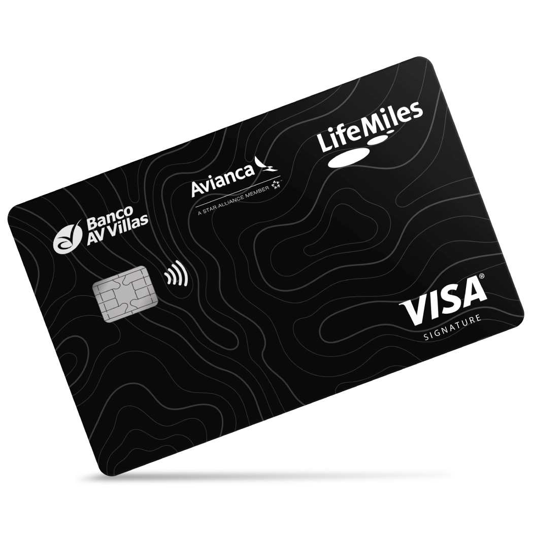 Tarjeta de crédito Visa Lifemiles Banco AV Villas