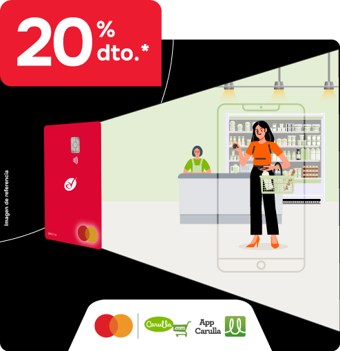 Carulla 20% Mastercard