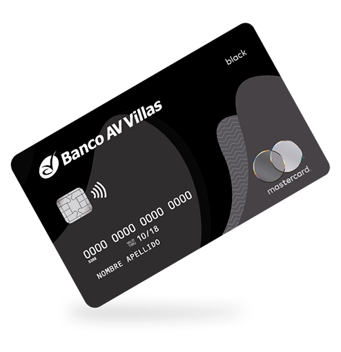 Tarjeta de crédito mastercard black Banco AV Villas