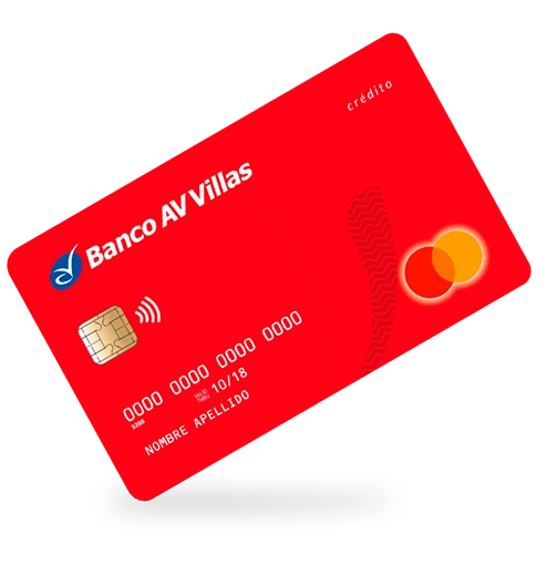 Tarjeta de crédito mastercard clásica Banco AV Villas