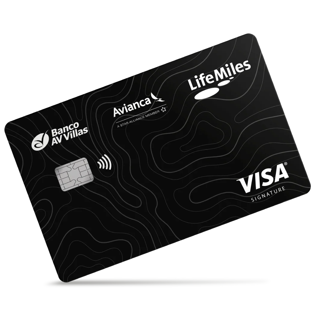 Tarjeta de crédito Lifemiles del Banco AV Villas