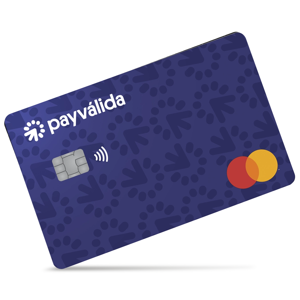 Tarjeta de crédito Payválida