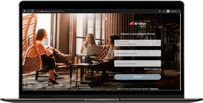 Cambiar el valor máximo en banca virtual