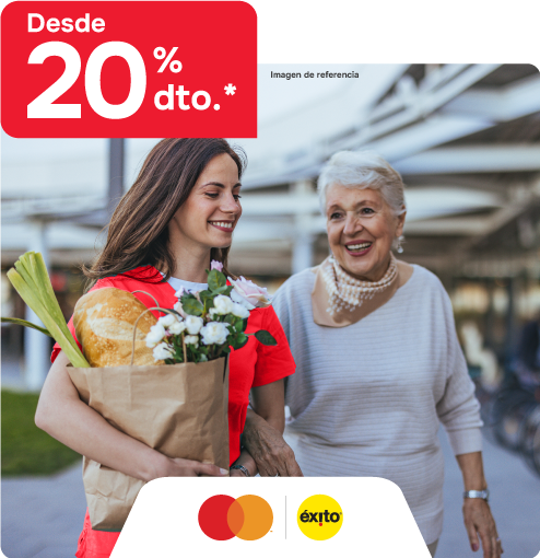 éxito desde 20%